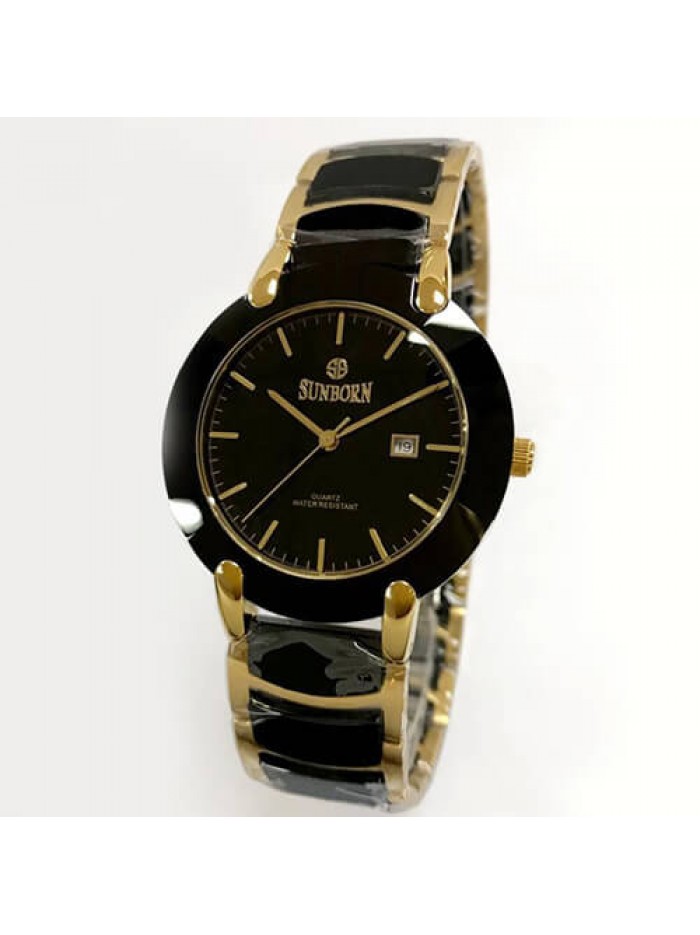 Men's tungsten watch