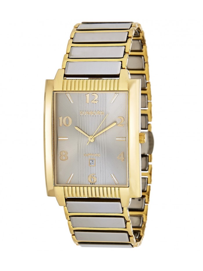 Men's tungsten watch